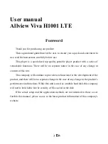 Preview for 3 page of Allview Viva H1001 LTE User Manual