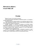 Preview for 76 page of Allview Viva H1002 LTE User Manual