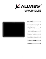 Preview for 1 page of Allview VIVA H10LTE User Manual