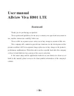 Preview for 3 page of Allview Viva H801 LTE User Manual