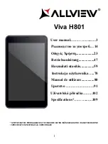 Preview for 1 page of Allview Viva H801 User Manual