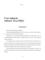 Preview for 3 page of Allview Viva i701G User Manual