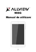 Preview for 15 page of Allview WI8G User Manual