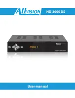 Предварительный просмотр 1 страницы ALLVISION HD 2000 DS User Manual