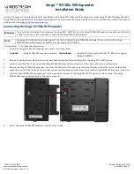 Preview for 1 page of Allworx Verge 9318Ex Installation Manual