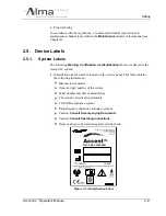 Предварительный просмотр 23 страницы Alma Lasers Accent xl Operator'S Manual