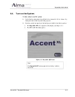 Предварительный просмотр 61 страницы Alma Lasers Accent xl Operator'S Manual