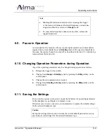 Preview for 67 page of Alma Lasers Accent xl Operator'S Manual