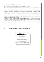 Preview for 7 page of ALMAC BiBi 850-BL Use And Maintenance Manual