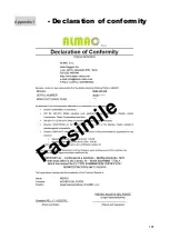 Preview for 142 page of ALMAC BiBi 850 HE Use And Maintenance Manual