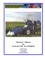 Almaco SPC 20 Operator'S Manual предпросмотр