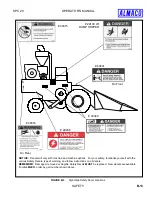 Предварительный просмотр 25 страницы Almaco SPC 20 Operator'S Manual