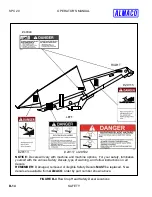 Предварительный просмотр 26 страницы Almaco SPC 20 Operator'S Manual