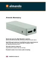 almando Masterplay Installation Manual предпросмотр