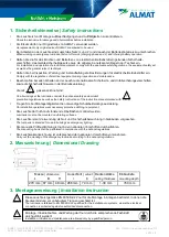 Preview for 2 page of Almat STELLAsc SL2 Installation Instruction