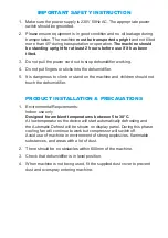 Preview for 2 page of Almax Air Patrol 90L User Manual