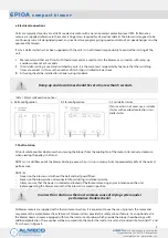 Предварительный просмотр 8 страницы Almeco ACI EP10A Installation, Operation & Maintenance Instruction Manual