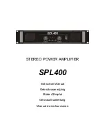 Almelo SPL 400 Instruction Manual preview