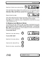 Preview for 17 page of Almemo 2190-2 Operating Instructions Manual