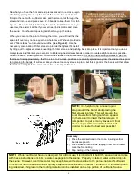 Preview for 6 page of Almost Heaven Saunas Canopy Barrel Installation And Owner'S Manual