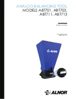 Alnor Balometer ABT701 Owner'S Manual preview