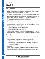 Preview for 2 page of Alnor DV-PP-100-270 User Manual