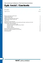 Предварительный просмотр 2 страницы Alnor FDA-BU Series Technical Documentation Manual