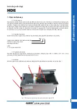 Preview for 3 page of Alnor HDE Series User Manual