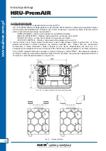 Preview for 20 page of Alnor HRU-PremAIR-350 User Manual