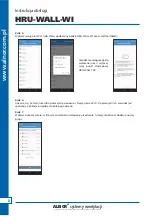 Предварительный просмотр 8 страницы Alnor HRU-WALL-WI-150-60 User Manual