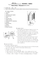 Preview for 1 page of Aloha breeze 84001 Operation Manual