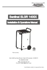 ALORAIR Sentinel SLGR 1400X Installation & Operation Manual preview