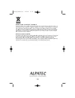 Предварительный просмотр 8 страницы ALPATEC BAP 16 Manual