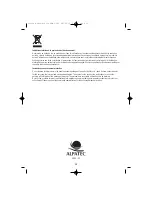 Предварительный просмотр 12 страницы ALPATEC GLASS 1000 Instructions For Installation And Use Manual