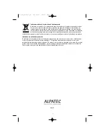 Preview for 12 page of ALPATEC HU 60.1 ET Manual