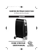 Preview for 1 page of ALPATEC Ligne BH3 User Manual