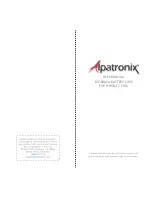 Alpatronix BX180plus User Manual предпросмотр