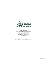 Предварительный просмотр 44 страницы Alpen Optics 300AC User Manual