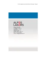 Предварительный просмотр 41 страницы Alpes Lasers TC-3 User Manual