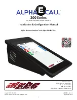 Preview for 1 page of Alpha Communications AEC200DM Installation & Configuration Manual