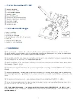 Предварительный просмотр 2 страницы Alpha Communications Duo Com DC-300 Installation & Configuration Manual