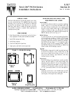 Предварительный просмотр 1 страницы Alpha Communications TekTone Tek-COM PK724 Series Installation Instructions