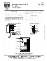 Alpha Communications TekTone Tek-View VM104 Installation Instructions Manual предпросмотр