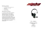 Alpha Communications TTU-WHS-D Installation & Operating Instructions preview