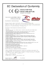 Preview for 4 page of ALPHA DYNAMIC PUMPS Ruby 051 Installation, Operation And Maintenance Manual