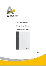 Alpha ESS SMILE-BAT-G3-10.1P Instruction Manual preview