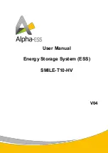 Предварительный просмотр 1 страницы Alpha ESS SMILE-T10-HV-INV User Manual