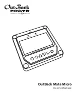 Alpha Group OutBack Power Mate Micro User Manual предпросмотр