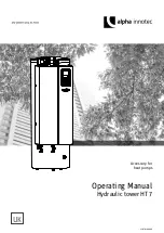 Preview for 1 page of Alpha-InnoTec Hydraulic tower HT7 Operating Manual