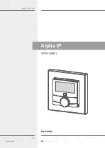 Preview for 106 page of Alpha IP Display S Instruction Manual